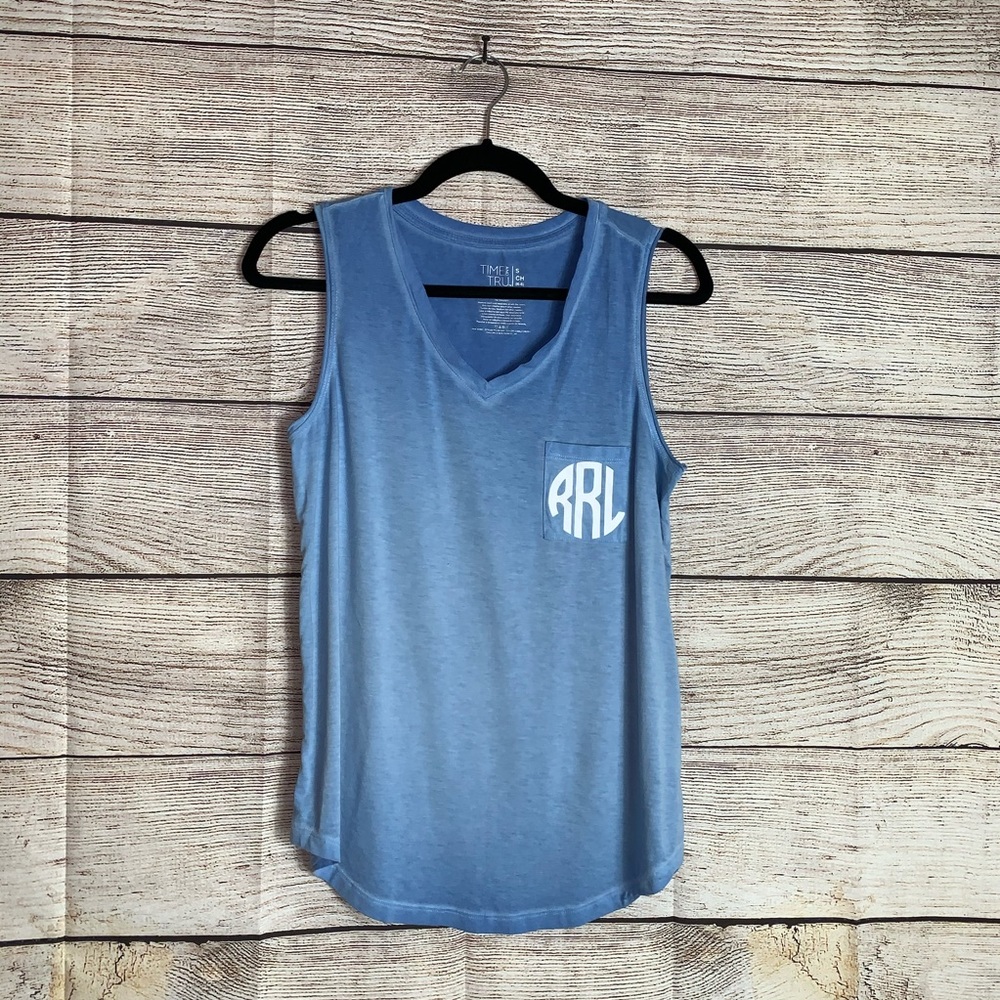 Time and Tru Blue Women’s Tank Top